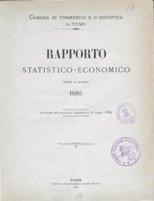 Rapporto statistico-economico per l'anno ...